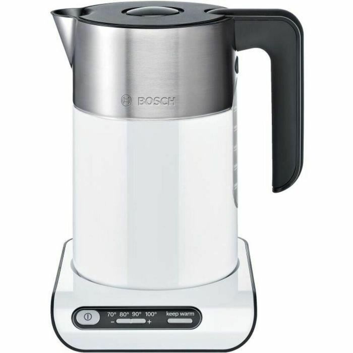 Hervidor BOSCH TWK8611P 2400 W Blanco Gris Antracita plástico,acero inoxidable 2400 W 1,5 L Hervidor BOSCH TWK8611P 2400 W Blanco Gris Antracita plástico,acero inoxidable 2400 W 1,5 L