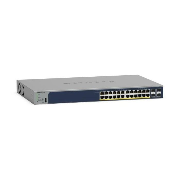 NETGEAR Switch 28x GE GS728TPP-300EUS Smart-Managed POE 2