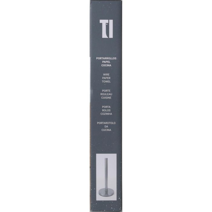Confortime Portarrollos de Cocina en Acero, 33 cm de Alto x 15 cm de Ancho y Largo (12 Unidades) 2