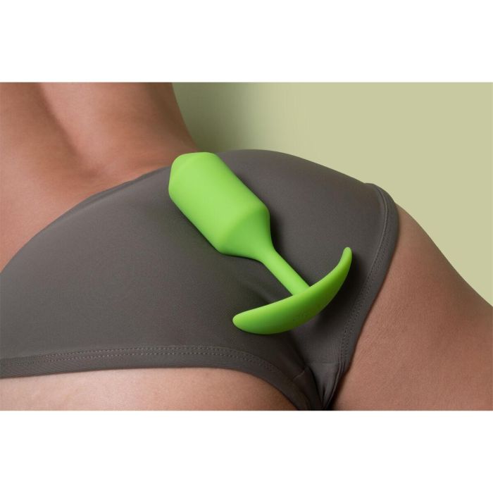 Plug Anal B-Vibe 3 Verde Lima 1 Plug Anal B-Vibe 3 Verde Lima 1