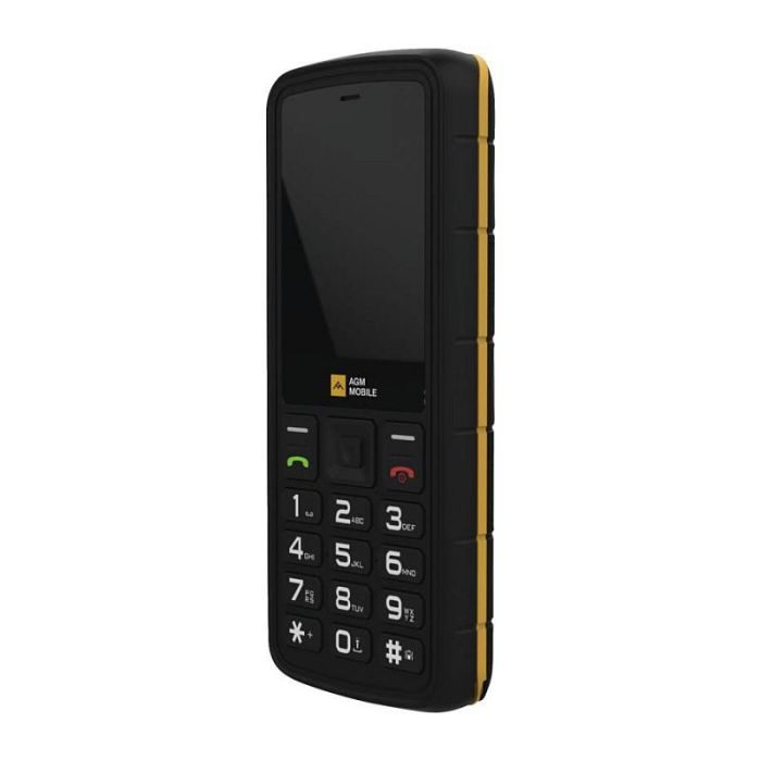 AGM M9F Teléfono Resistente 4G IP68/IP69 Dual SIM 2.4" 1000 mAh Negro Naranja 1