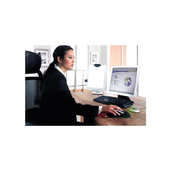 Kensington Alfombrilla para Ratón Duo Gel con Reposamuñecas Negro/Rojo 240x182x25 mm 1