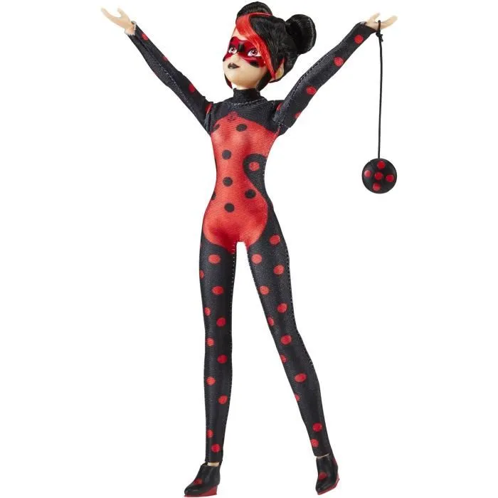 Bandai Muñeca Articulada Miraculous World París Shadybug 26 cm MIR3701405823931 3