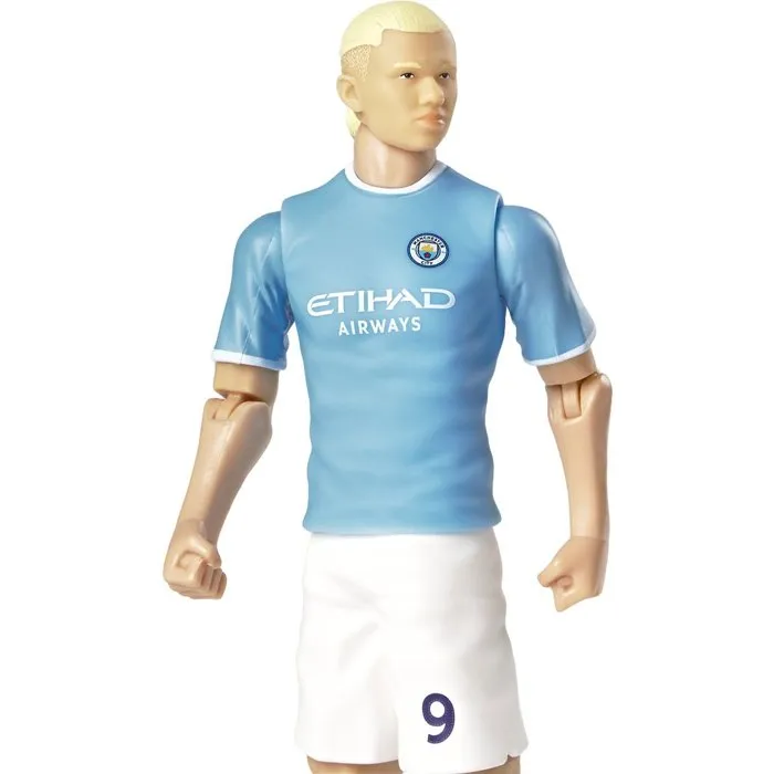 Megableu Figura Articulada de Fútbol Manchester City Haaland 20 cm, Idioma Francés