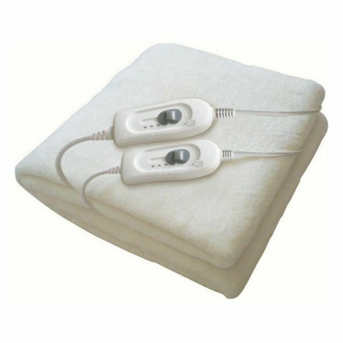 Calientacamas Eléctrico Doble Haeger UB-140.003A Blanco 2x60W