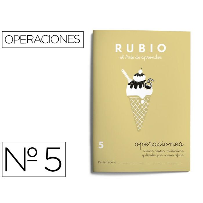 Cuaderno Rubio Problemas Nº 5 10 unidades