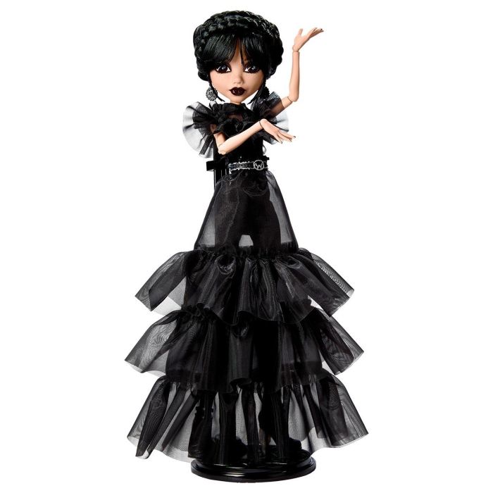 Muñeca monster high wednesday vestido raven