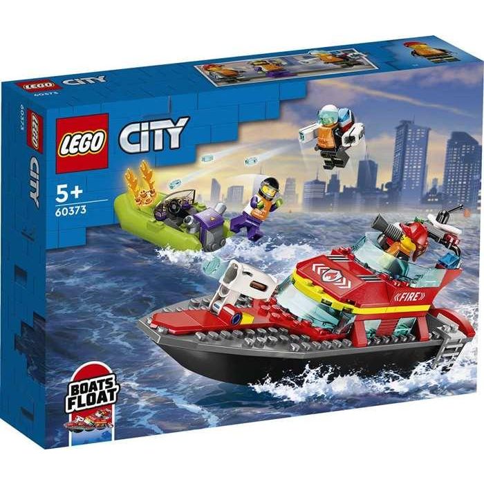 Juego de construccion lancha de rescate de bomberos lego city Juego de construccion lancha de rescate de bomberos lego city