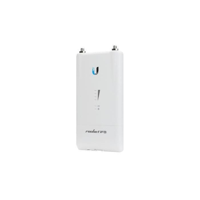 Ubiquiti Rocket5ac Lite airMAX ac, 450+ Mbps, 5 GHz Full-Band, PtP/PtMP, 1x GbE Ethernet, Blanco