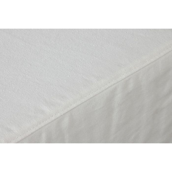 DKD Home Decor Sofá Moderno Blanco de Poliéster y Pluma Desenfundable Desmontable 286 cm Ancho, 95.5 cm Profundidad, 57 cm Alto 6