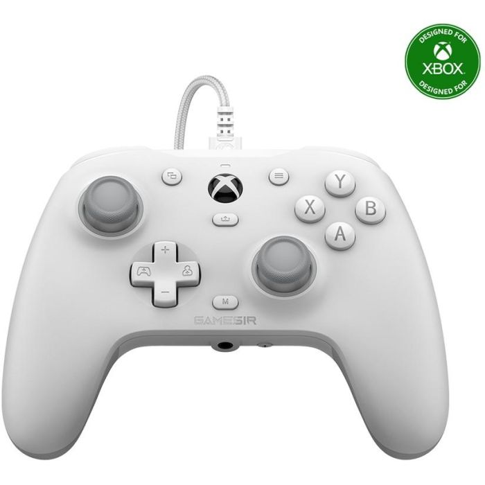 GameSir Controller G7 HE, Mando con Cable para Xbox, Blanco