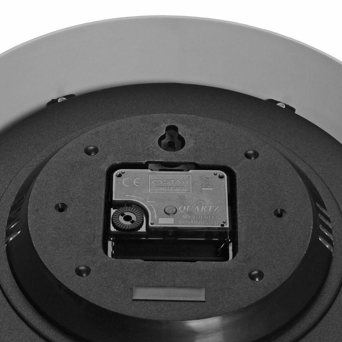 Reloj de Pared Versa Blanco Negro Plástico 2 Reloj de Pared Versa Blanco Negro Plástico 2