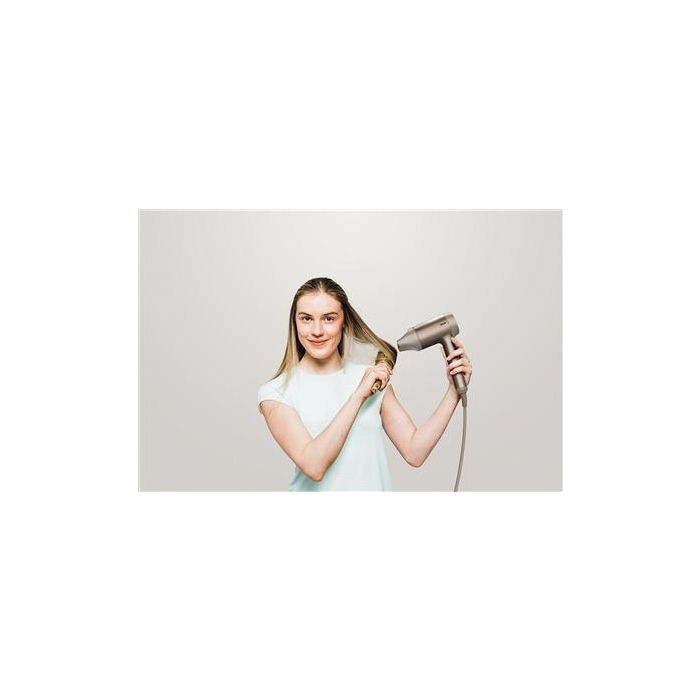 Shark HD120SLEU Secador de Pelo Style iQ Champagne con 3 Accesorios Inteligentes para Todo Tipo de Cabello