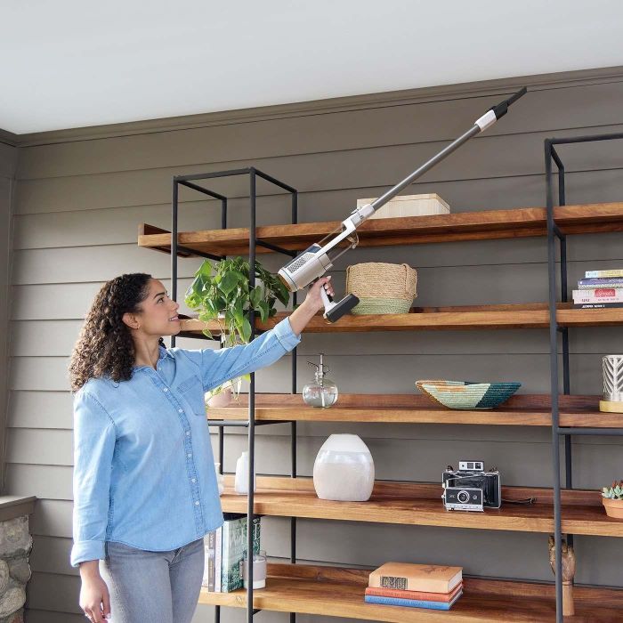 Shark Aspiradora escoba 2 en 1 BU3521EU, Ciclónica, Sin Bolsa, Potencia 240W, 40min Autonomía 7