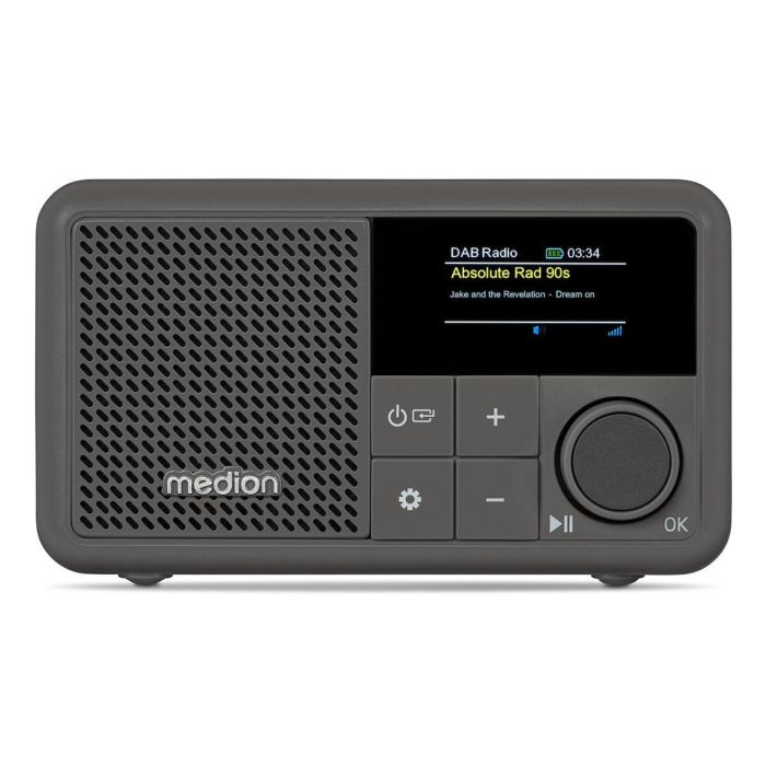 Medion AAAQH12605 Mini Radio DAB/FM Mono 2W RMS Gris 14