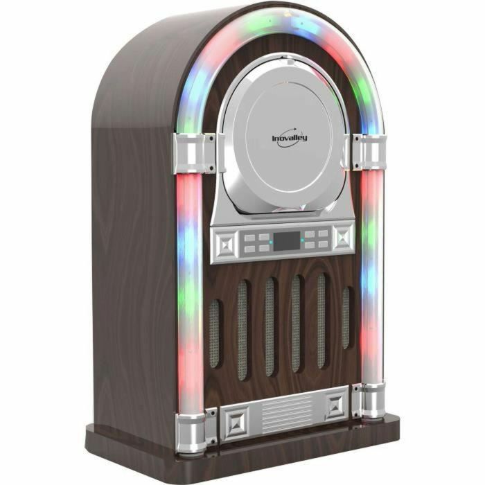 INOVALLEY RETRO13N Juke Box - Reproductor de CD - Bluetooth 2 INOVALLEY RETRO13N Juke Box - Reproductor de CD - Bluetooth 2