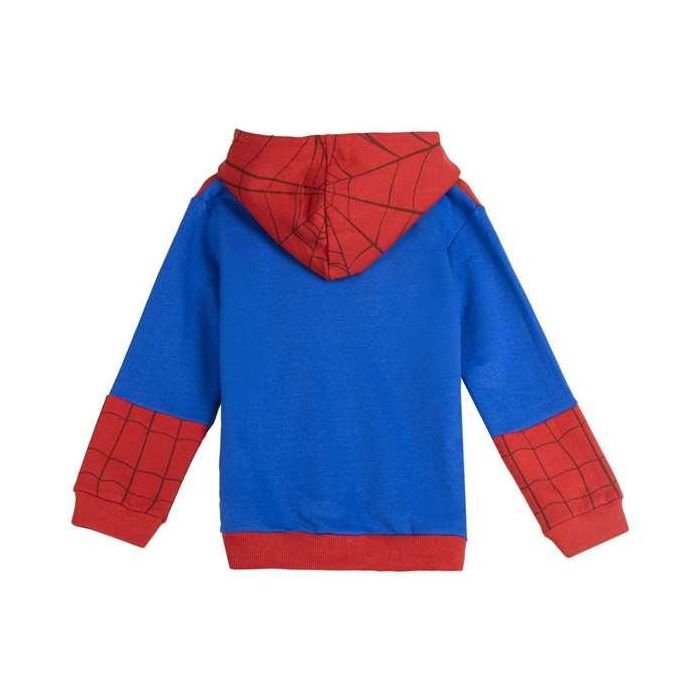 Sudadera con capucha cotton brushed cremallera spiderman 8 años 1 Sudadera con capucha cotton brushed cremallera spiderman 8 años 1