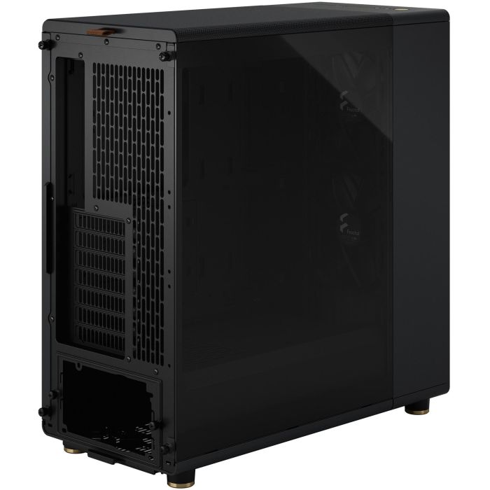 Fractal Design North Midi Tower PC Caja Negra Charcoal Black Window Clear ATX Micro ATX Mini ITX Acero Vidrio Templado 3