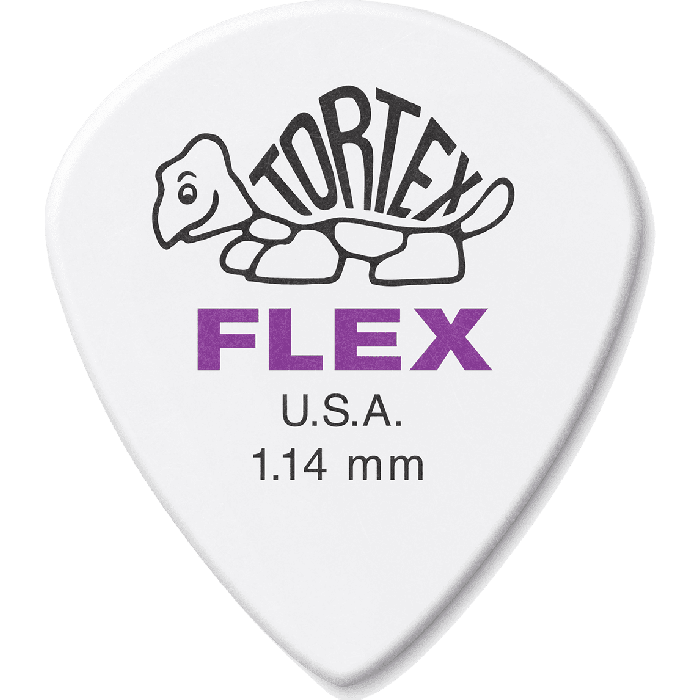 Dunlop Púas Tortex Flex Jazz III 1,14 Mm - Pack 72 Unidades
