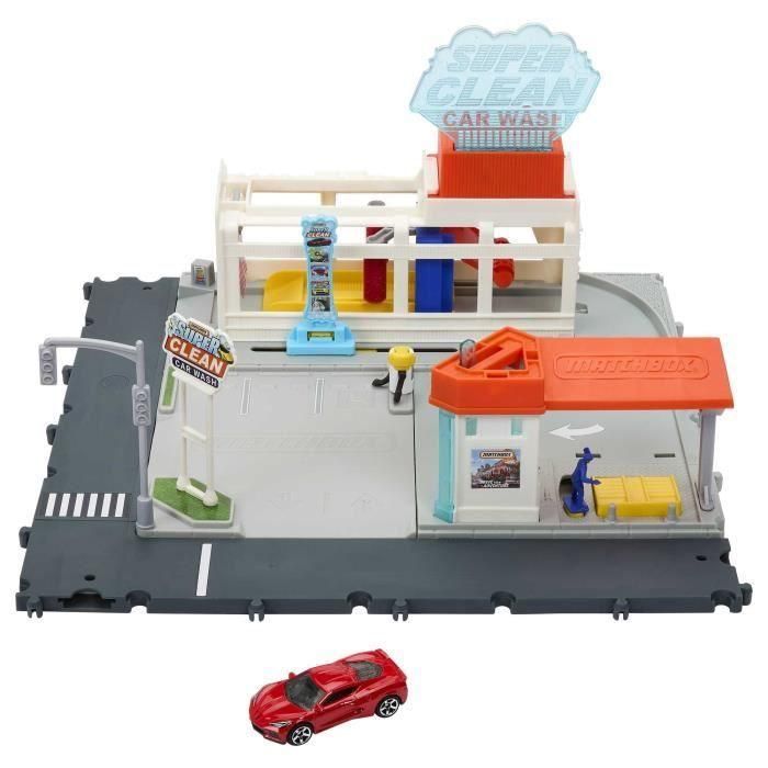 Matchbox MATHNJ54 Playset MBX Washing Station - Vehículos - 3 años y + 1 Matchbox MATHNJ54 Playset MBX Washing Station - Vehículos - 3 años y + 1
