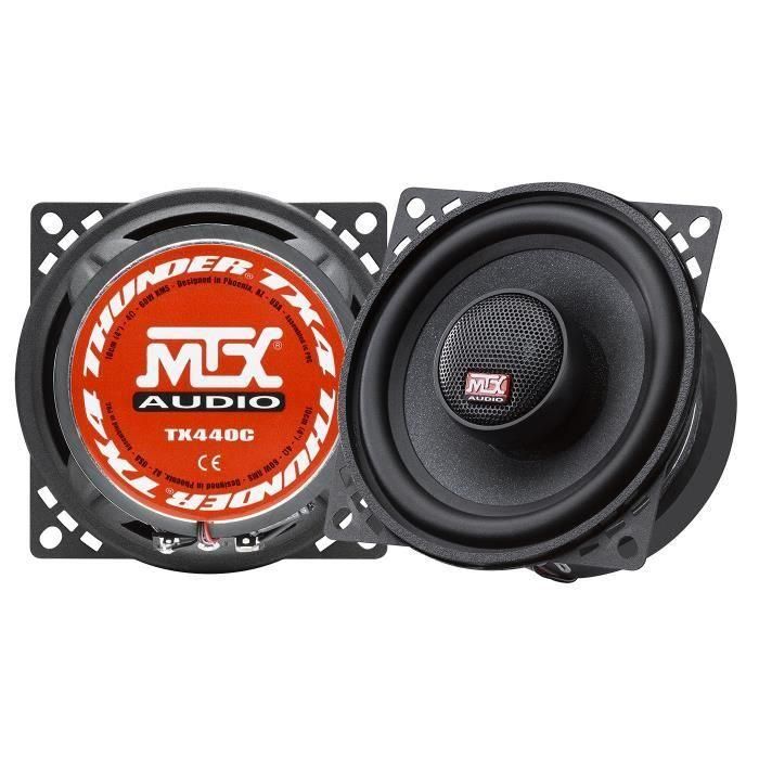 MTX TX440C Altavoces Coaxiales 2 Vías 10 cm (4'') 60W RMS 240W Pico 4 Ohm