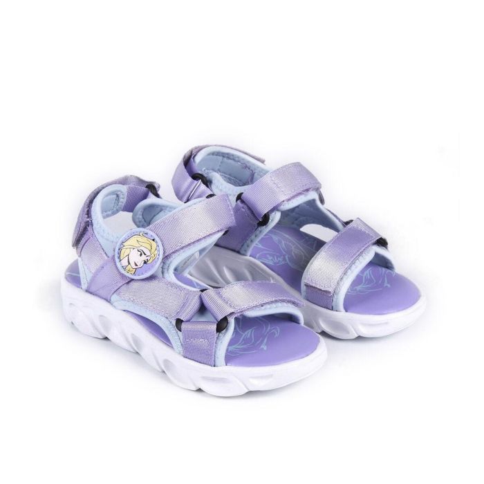 Sandalias Infantiles Frozen Lila 0 Sandalias Infantiles Frozen Lila 0