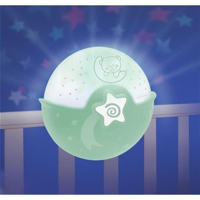 Infantino 302048 Lámpara de proyector Verde menta 2