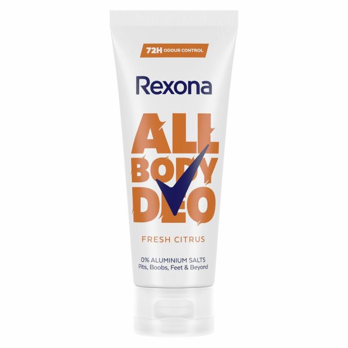 Rexona Desodorante Crema Unisex Fresh Citrus 75 ml - Protección Corporal 72h Sin Aluminio para Axilas, Cuello y Pies 3 Rexona Desodorante Crema Unisex Fresh Citrus 75 ml - Protección Corporal 72h Sin Aluminio para Axilas, Cuello y Pies 3