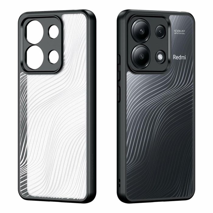 Funda para Móvil Dux Ducis Xiaomi Redmi Note 13 4G Negro Transparente Funda para Móvil Dux Ducis Xiaomi Redmi Note 13 4G Negro Transparente