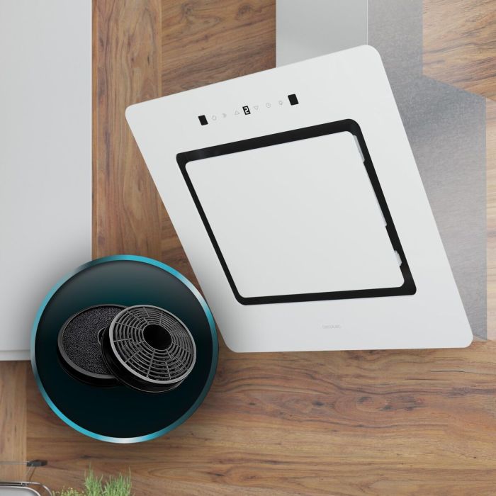 Campana Convencional Cecotec Bolero Flux DT 608002 Blanco 10 Campana Convencional Cecotec Bolero Flux DT 608002 Blanco 10