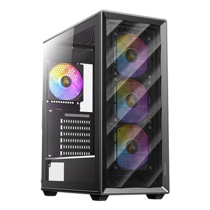 Antec AX85 ARGB Midi Tower Negro - Caja PC con 3 Ventiladores Frontales 120mm 11