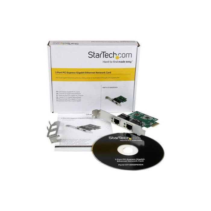 Tarjeta de Red Startech ST1000SPEXD4 1 Tarjeta de Red Startech ST1000SPEXD4 1