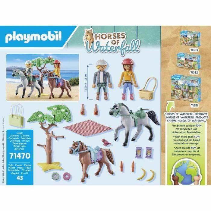 Playset Playmobil 71470 Horses of Waterfall 1 Playset Playmobil 71470 Horses of Waterfall 1