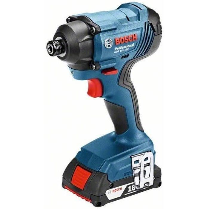 Atornillador de impacto de cartón individual BOSCH PROFESSIONAL GDR 18V-160