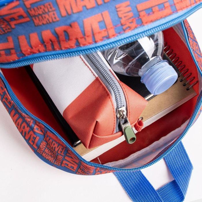 Mochila Escolar The Avengers Azul 8 x 31 x 27 cm 2 Mochila Escolar The Avengers Azul 8 x 31 x 27 cm 2