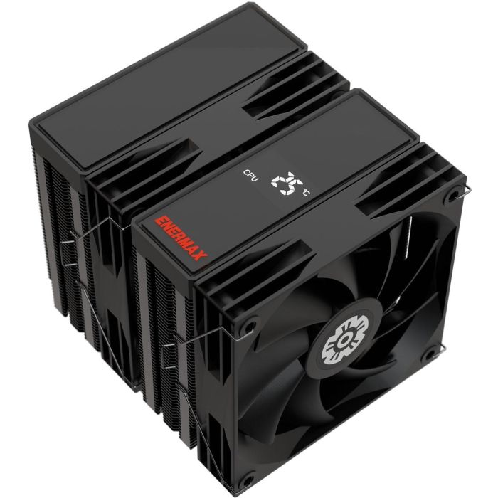Enermax ETS-T60D K Cooler Refrigerador de Aire para CPU 12cm Negro - Alto Rendimiento, Baja Sonoridad 2