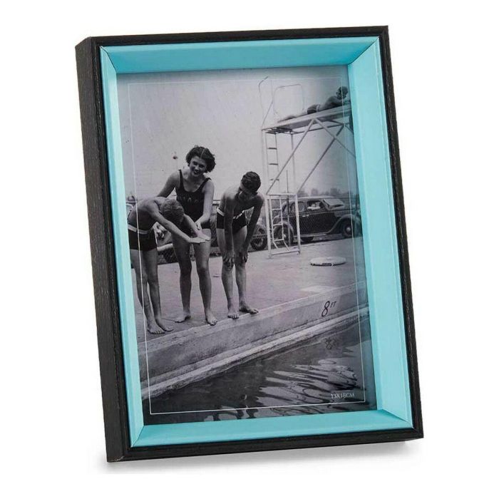 Portafotos Madera 13X18 Negro Y Azul Giftdecor (24 Unidades) Portafotos Madera 13X18 Negro Y Azul Giftdecor (24 Unidades)