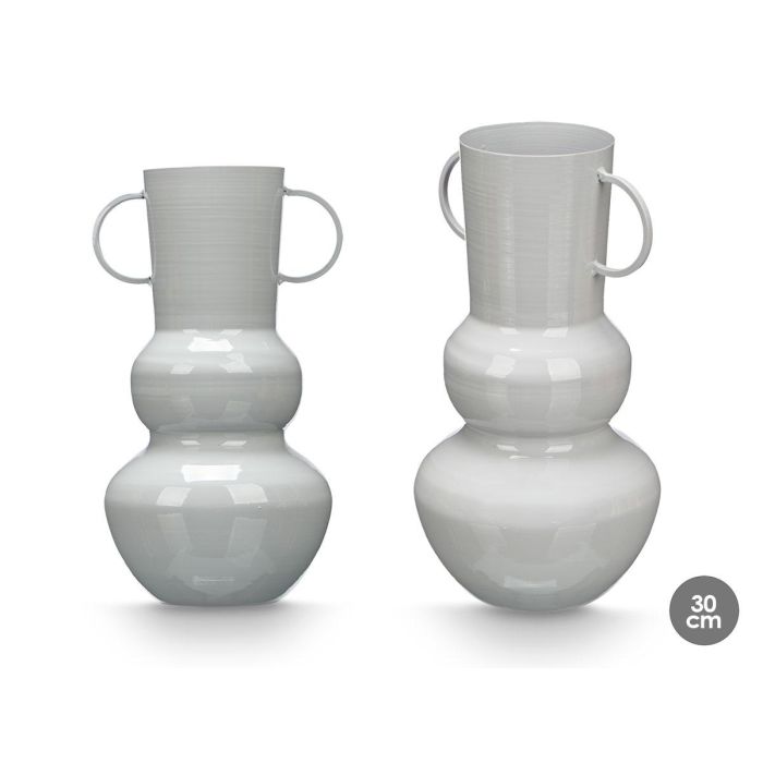 Giftdecor Jarrón Bola 30 cm Gris - Metal Hierro (6 Unidades) Giftdecor Jarrón Bola 30 cm Gris - Metal Hierro (6 Unidades)
