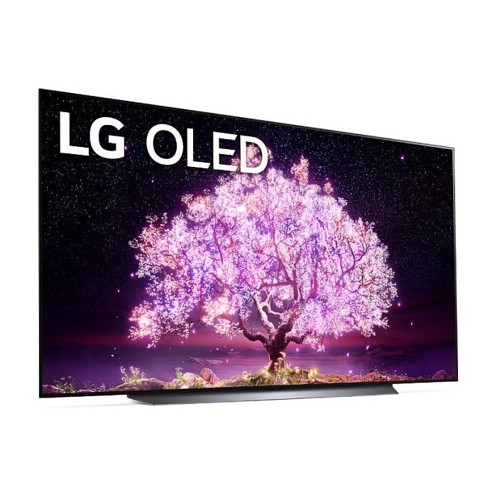 LG OLED83C17LA 83" OLED 4K Ultra HD 3840x2160 Smart TV 120Hz HDR10 Dolby Vision WebOS 6.0 Wi-Fi 5 Bluetooth 5.0 4x HDMI 2.1 7
