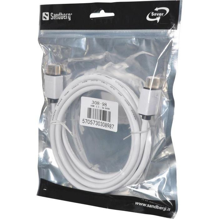 Sandberg HDMI 2.0, 2m SAVER 1 Sandberg HDMI 2.0, 2m SAVER 1