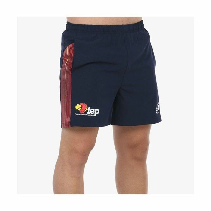 Pantalones Cortos Deportivos para Hombre Bullpadel Erado Azul 2