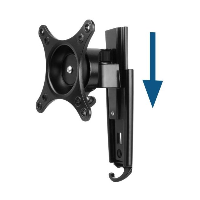 ARCTIC W1A Soporte de Pared para 1 Monitor hasta 43" (109cm) 20kg, VESA, Inclinable, Giratorio, Negro 5