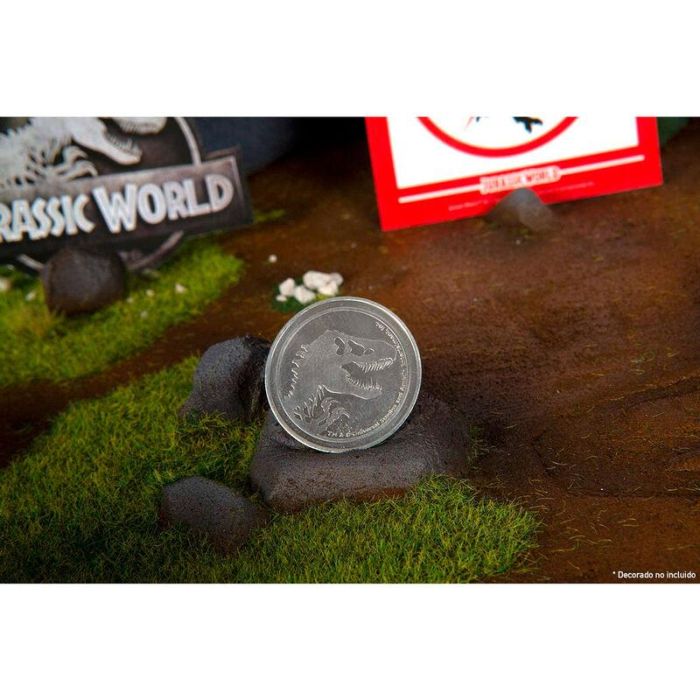 DOCTOR COLLECTOR Kit Deluxe Jurassic World - Matrícula, Ticket, Pulsera, Mapa, Guía Dinosaurios, Pase VIP, Postal, Moneda y Pegatinas Exclusivas