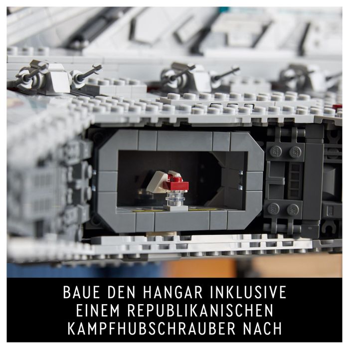 LEGO Star Wars Crucero de Ataque Clase Venator de la República 75367 5374 Piezas