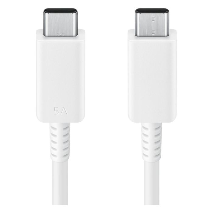 Samsung Cable USB-C a USB-C 1.8M 5A Carga Rápida Blanco EP-DX510JWEGEU 2