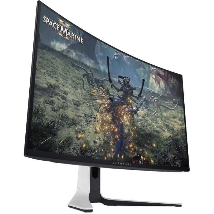 Dell Alienware AW3225QF - Monitor Gaming Curvo 31.6" QD OLED 4K UHD (3840x2160) 240Hz, 0.03ms, NVIDIA G-SYNC, AMD FreeSync Premium, HDMI 2.1, DisplayPort 1.4 12