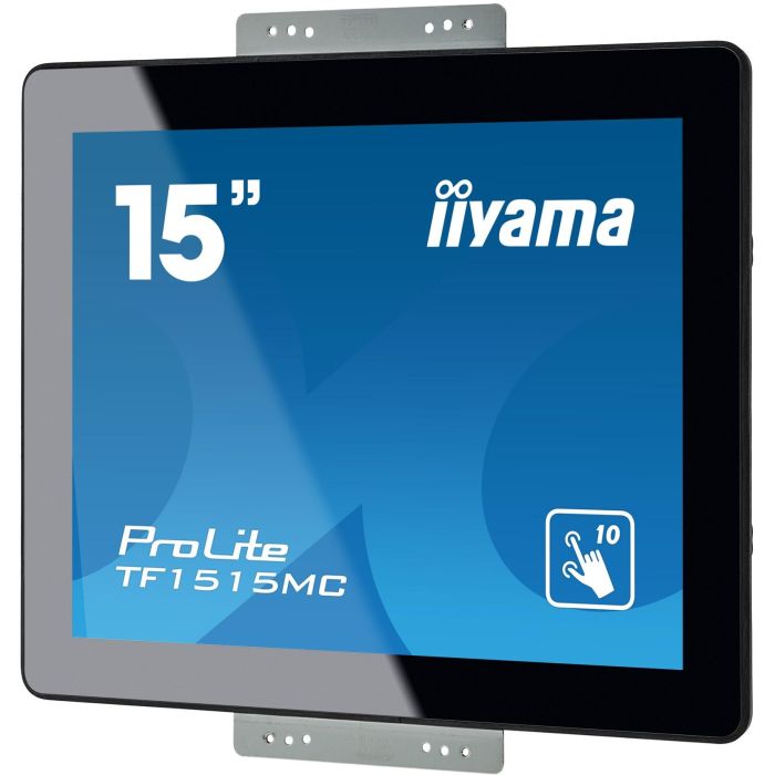iiyama TF1515MC-B2 Monitor Táctil 15" (38,1 cm) Multi-touch 1024x768 Negro con Tecnología Capacitiva Proyectada y LED 3