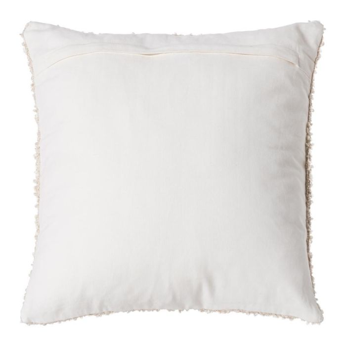 Cojín Blanco Viscosa-Algodón 50 X 50 cm