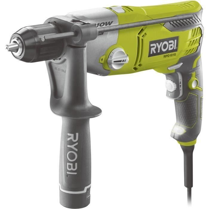 Taladro percutor RYOBI - 1010W - 2 velocidades