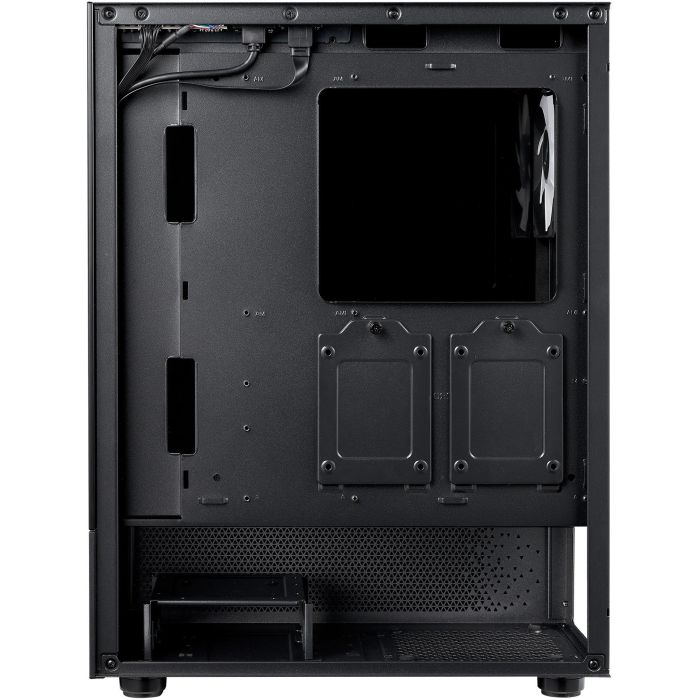 XPG Invader X Mini Midi Tower PC Caja Negro ATX 5 Ventiladores ARGB Ventana Lateral Compacta con Vista Panorámica 9